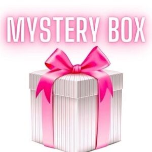 Mystery Box with Pink Ribbon
